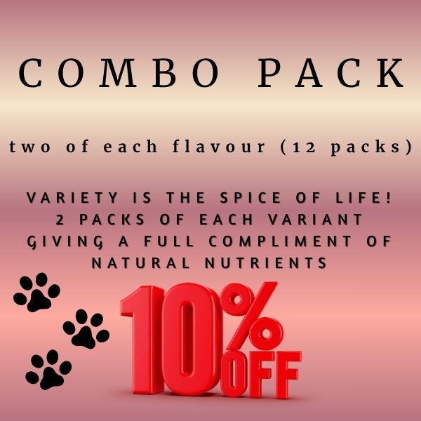 COMBO PACK - 2 OF EACH FLAVOUR (14 packs) FROZEN 10% DISCOUNT