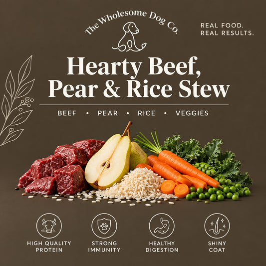 Hearty Beef, Pear & Rice Meal - FROZEN