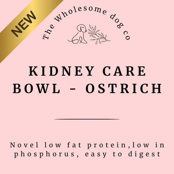 Kidney Care Bowl - Ostrich - FROZEN