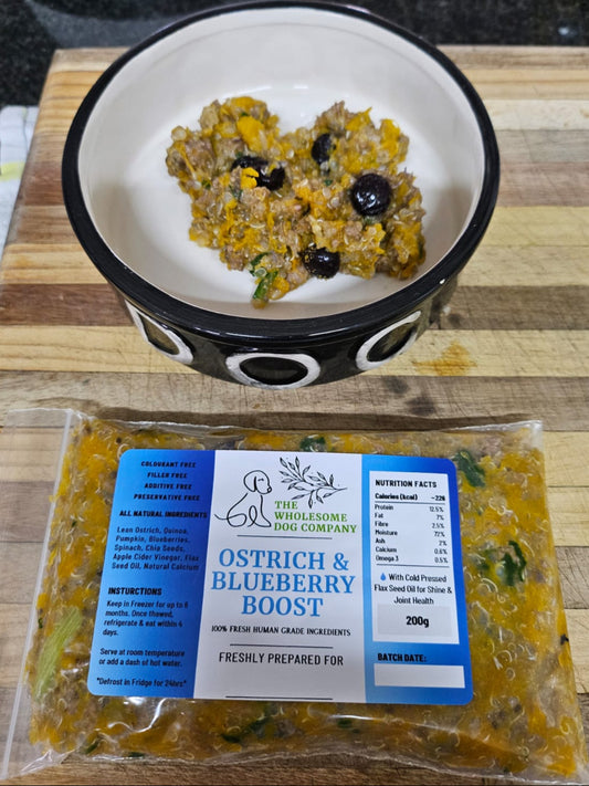 Ostrich & Blueberry Boost - FROZEN (Copy)