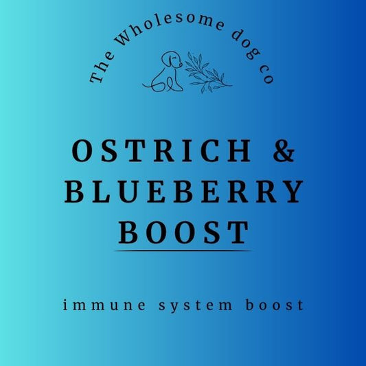 Ostrich & Blueberry Boost - FROZEN