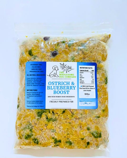 Ostrich & Blueberry Boost - FROZEN (Copy)